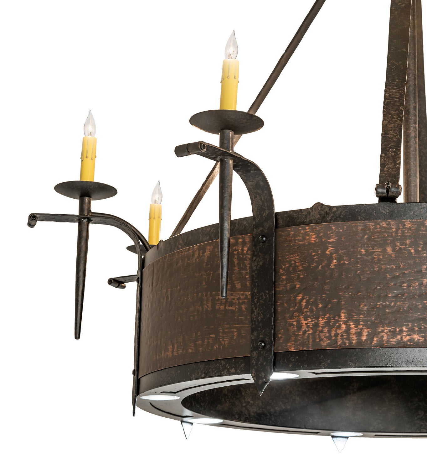 Meyda Tiffany - 244936 - 16 Light Chandelier - Costello - Coffee Bean & Blackened Copper