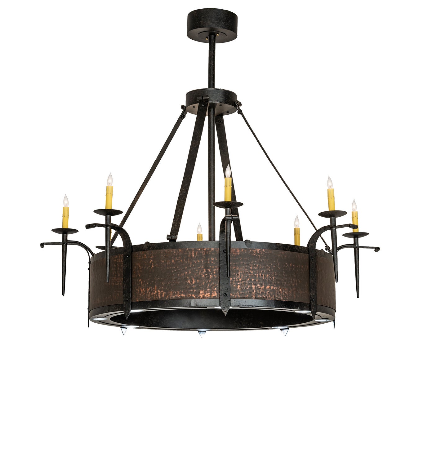 Meyda Tiffany - 244936 - 16 Light Chandelier - Costello - Coffee Bean & Blackened Copper