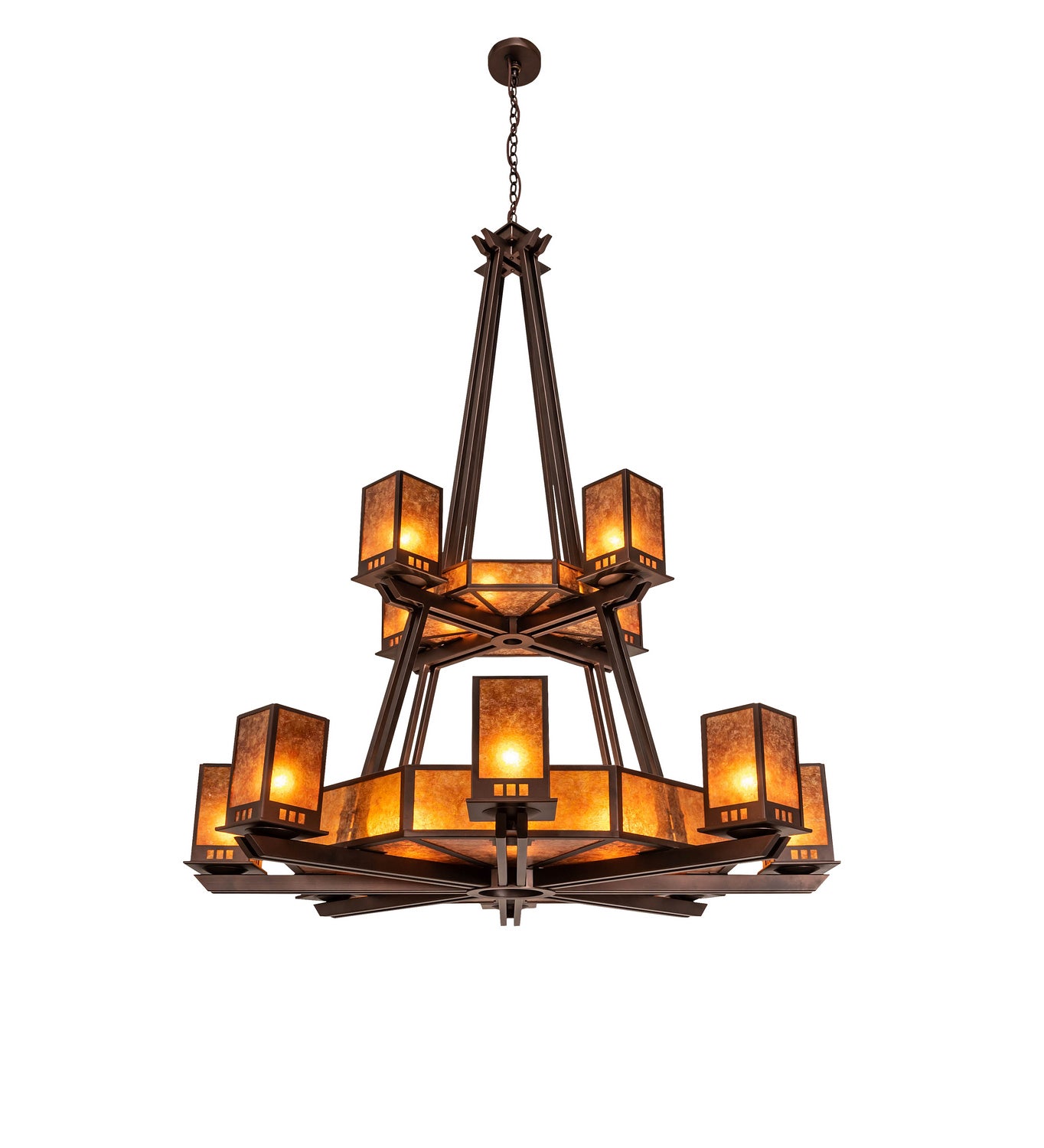 Meyda Tiffany - 245173 - 24 Light Chandelier - Avondale - Mahogany Bronze