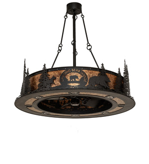 Meyda Tiffany - 245257 - 16 Light Chandel-Air - Personalized - Textured Black