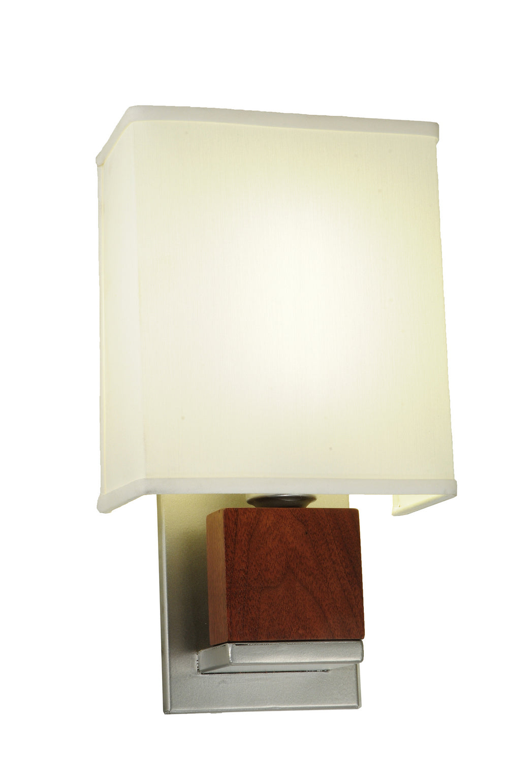 Meyda Tiffany - 245404 - One Light Wall Sconce - Navesink - Mahogany Wood