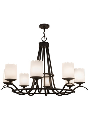 Meyda Tiffany - 247296 - Eight Light Chandelier - Octavia - Oil Rubbed Bronze