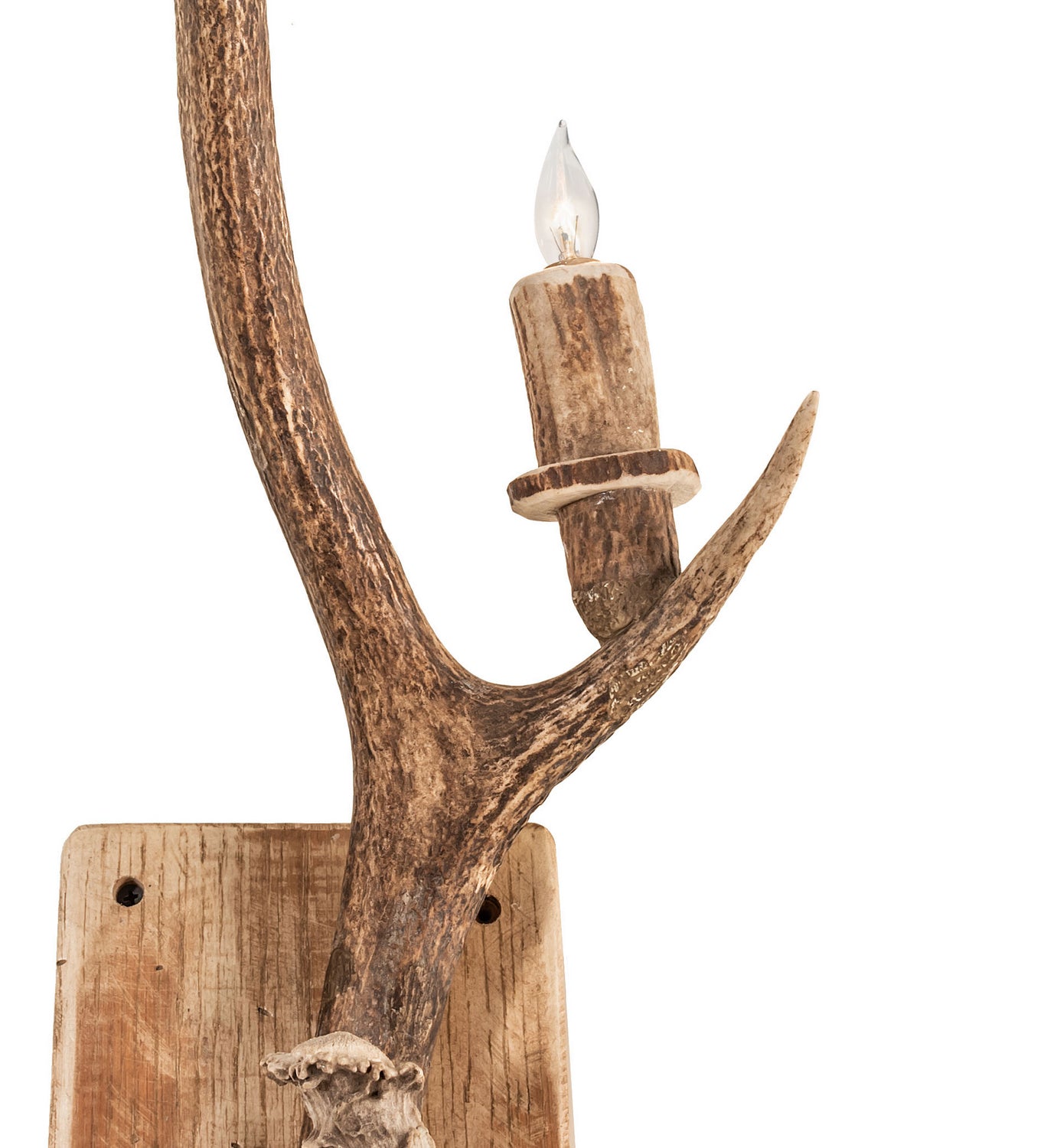 Meyda Tiffany - 247843 - Three Light Wall Sconce - Antlers - Naturally Shed/Sun Bleached