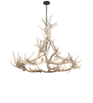 Meyda Tiffany - 247851 - 12 Light Chandelier - Antlers - Sun Bleached