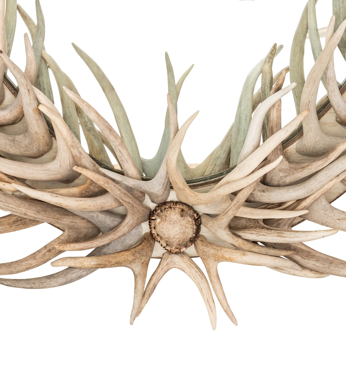 Meyda Tiffany - 247866 - Mirror - Antlers - Naturally Shed/Sun Bleached