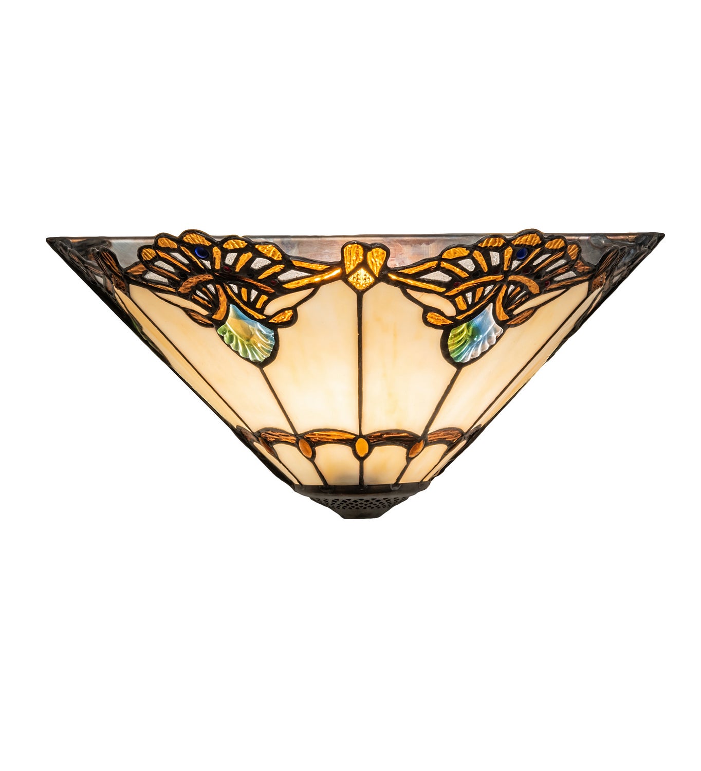 Meyda Tiffany - 248721 - One Light Wall Sconce - Shell With Jewels