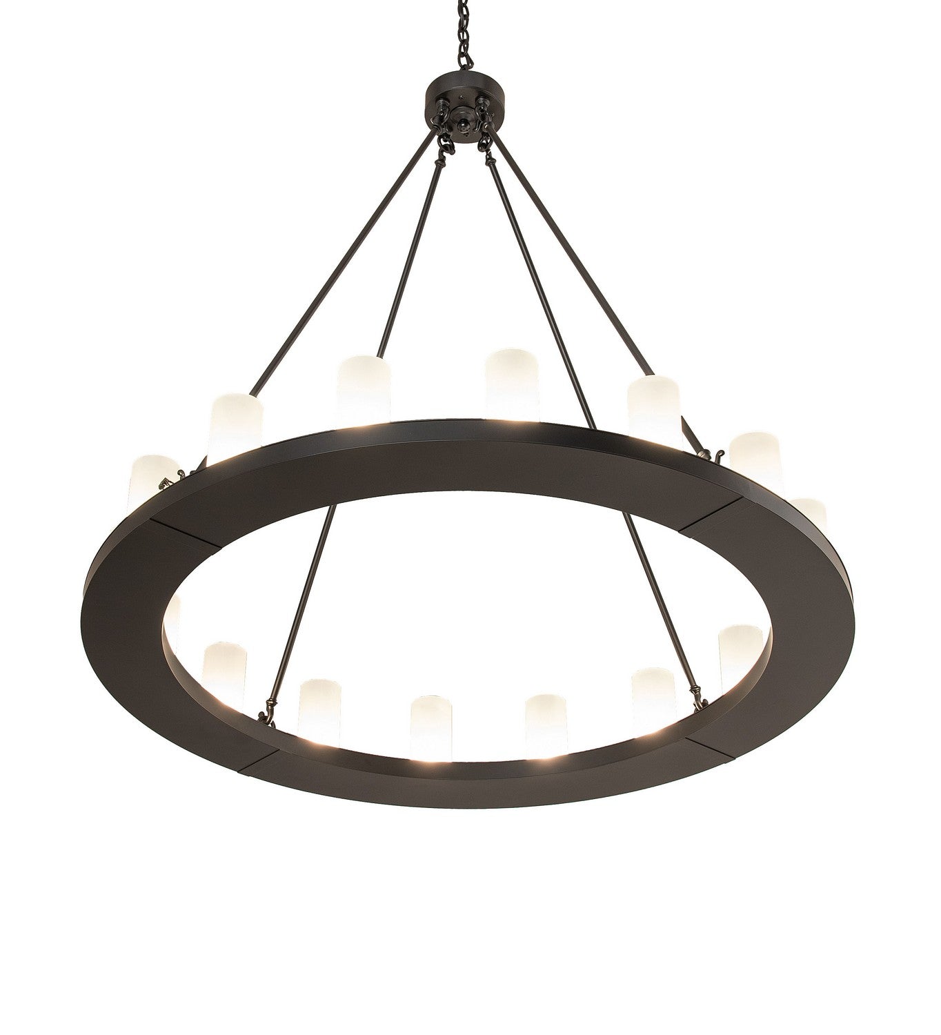 Meyda Tiffany - 248911 - 16 Light Chandelier - Loxley - Blackwash