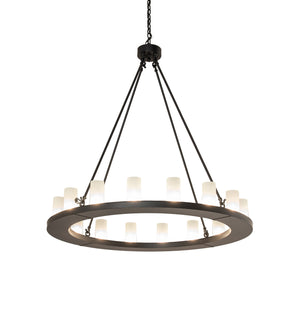 Meyda Tiffany - 248911 - 16 Light Chandelier - Loxley - Blackwash