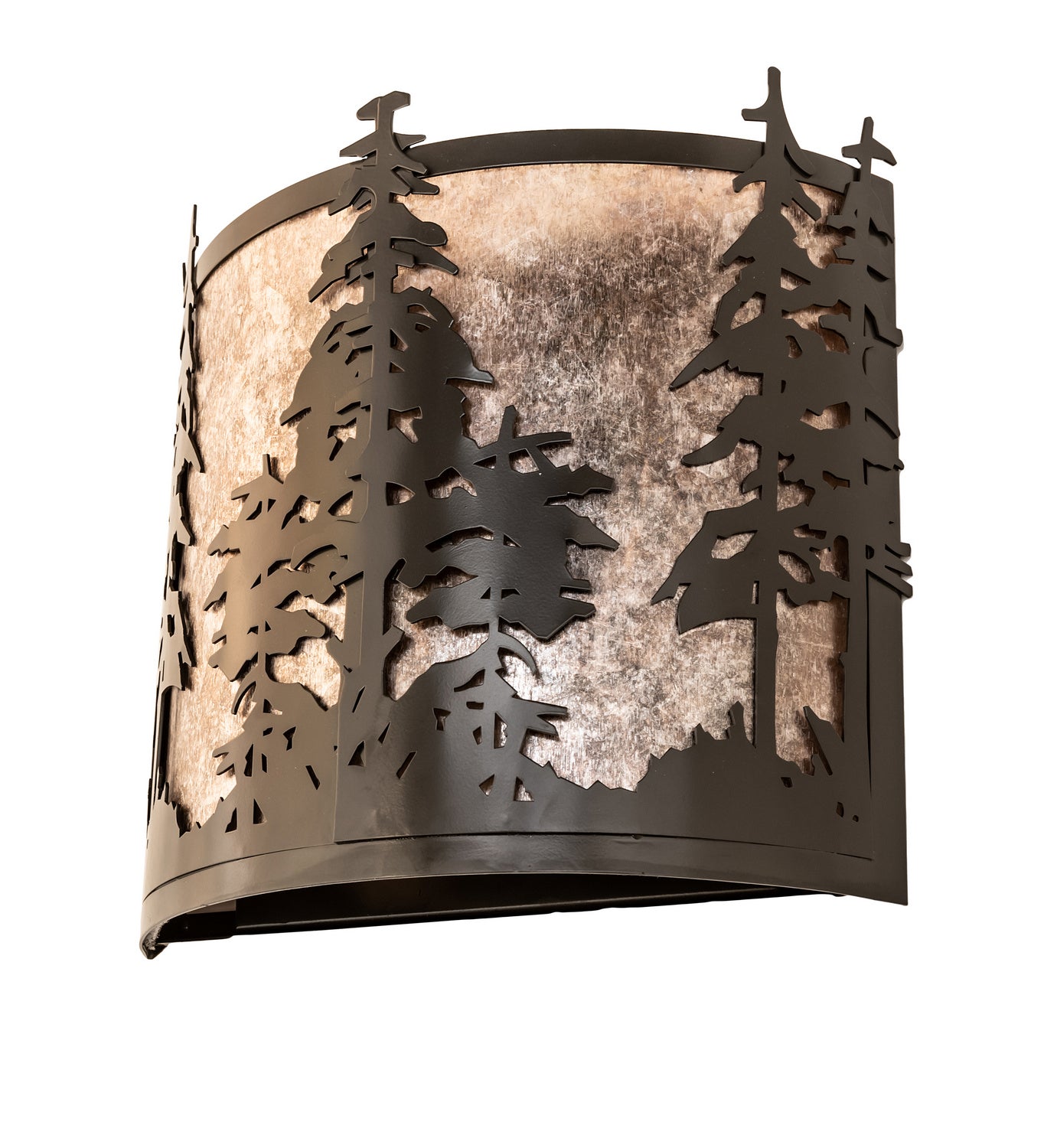 Meyda Tiffany - 249114 - Two Light Wall Sconce - Tall Pines - Timeless Bronze