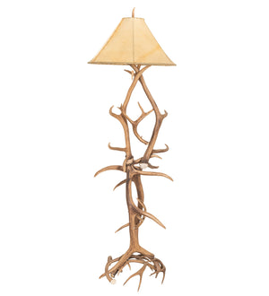 Meyda Tiffany - 249118 - One Light Floor Lamp - Antlers