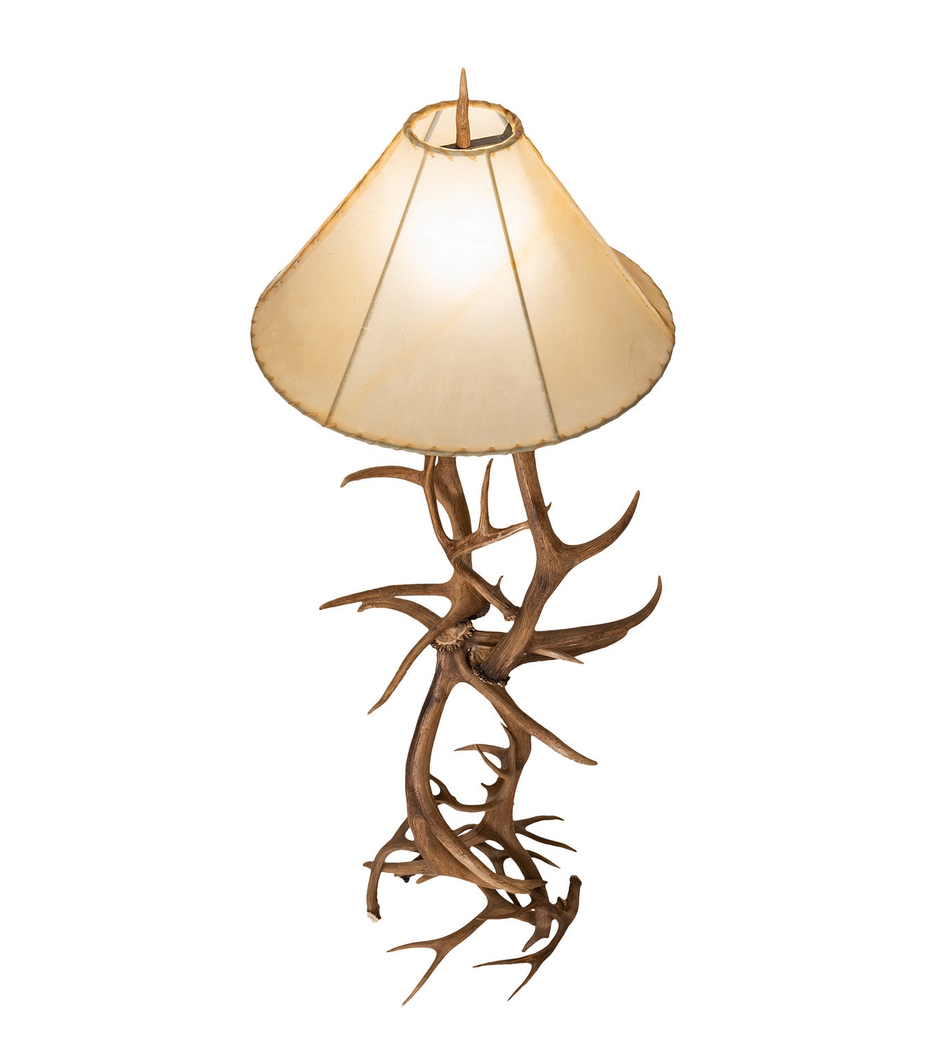 Meyda Tiffany - 249118 - One Light Floor Lamp - Antlers