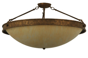 Meyda Tiffany - 249841 - Two Light Semi-Flushmount - Dionne - Pompeii Gold