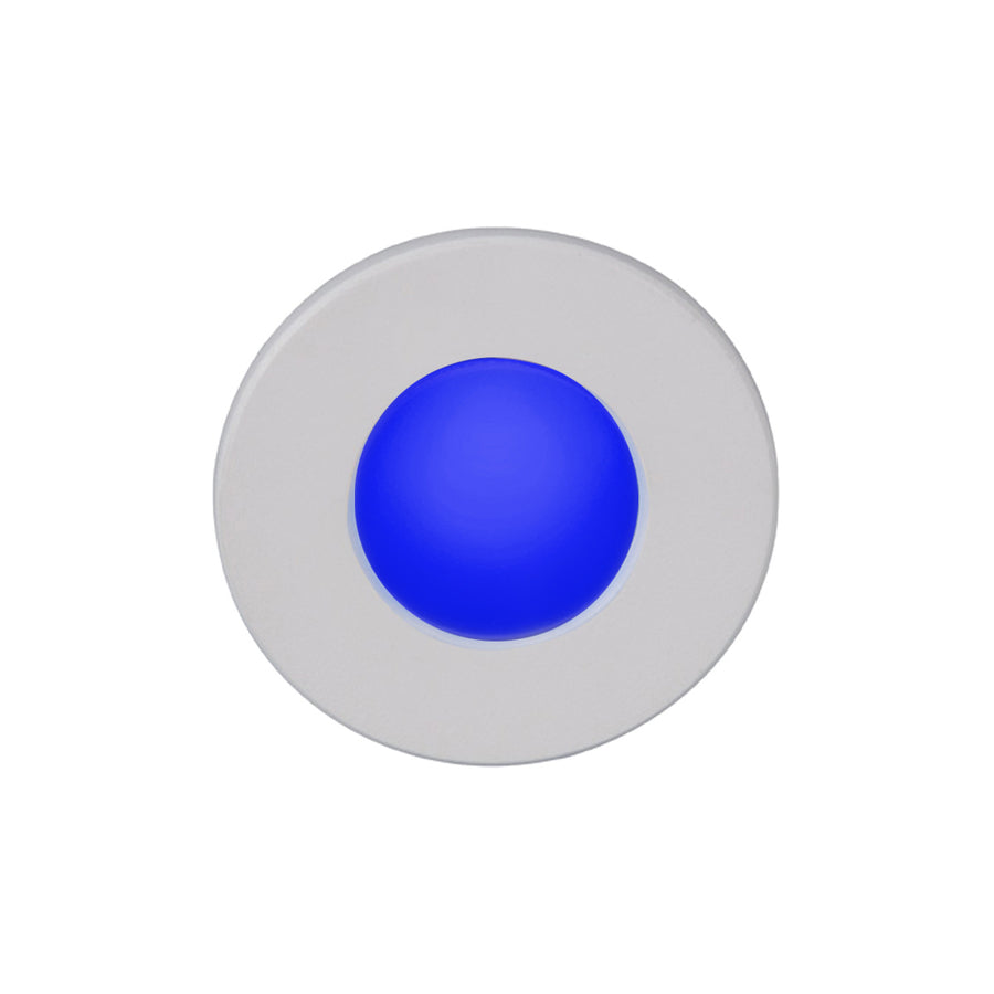 W.A.C. Lighting - WL-LED310-BL-WT - LED Step and Wall Light - Led3 Cir - White on Aluminum