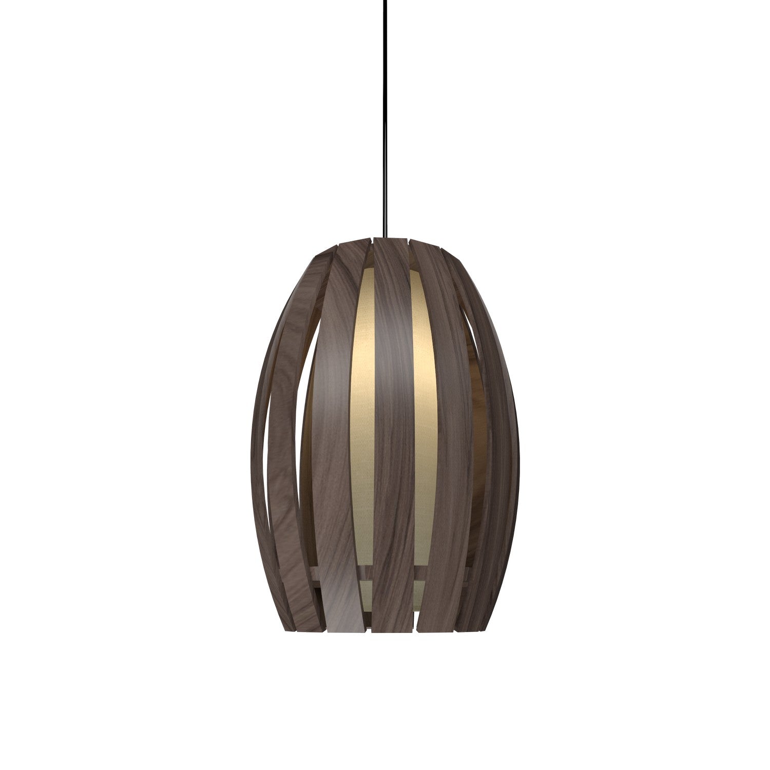 Accord Lighting - 303.18 - One Light Pendant - Barrel - American Walnut