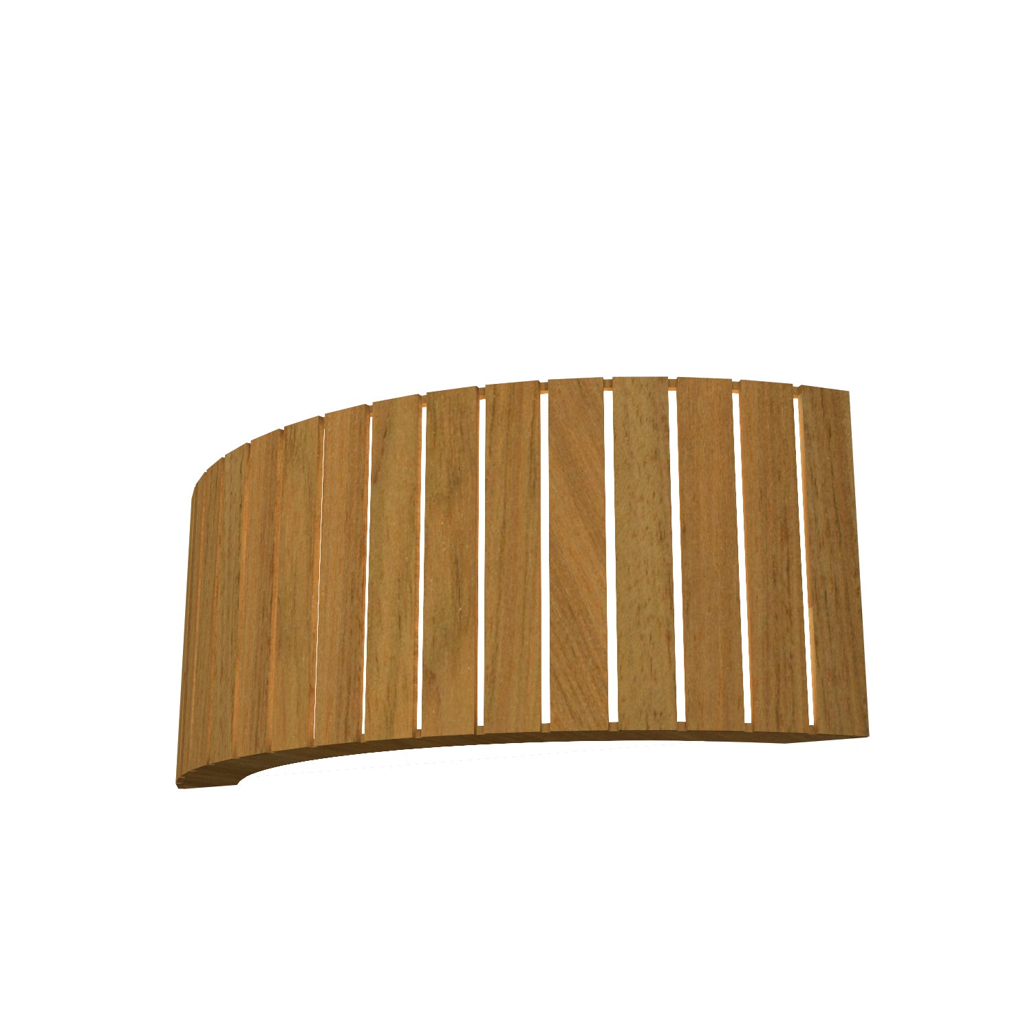 Accord Lighting - 4039.09 - Two Light Wall Lamp - Slatted - Louro Freijo