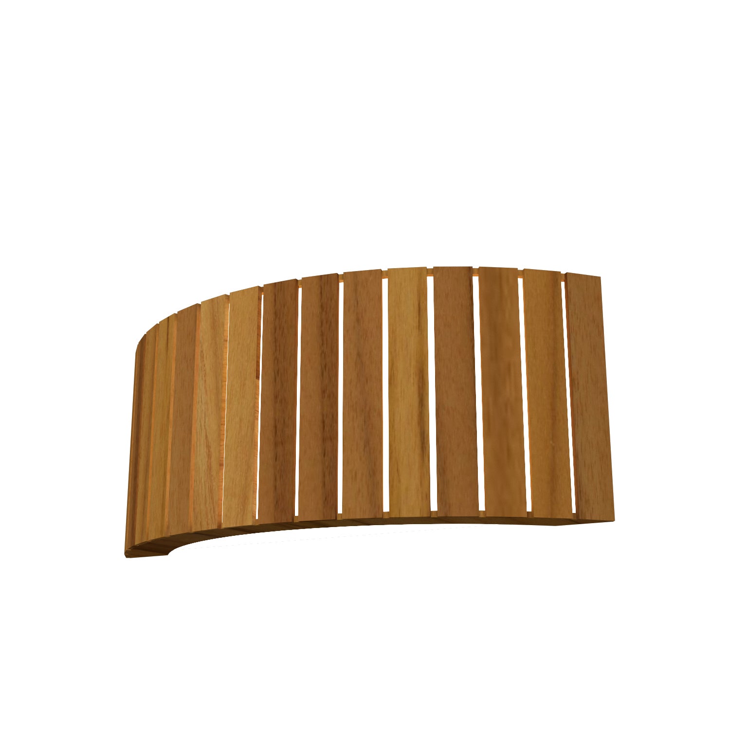 Accord Lighting - 4039.12 - Two Light Wall Lamp - Slatted - Teak