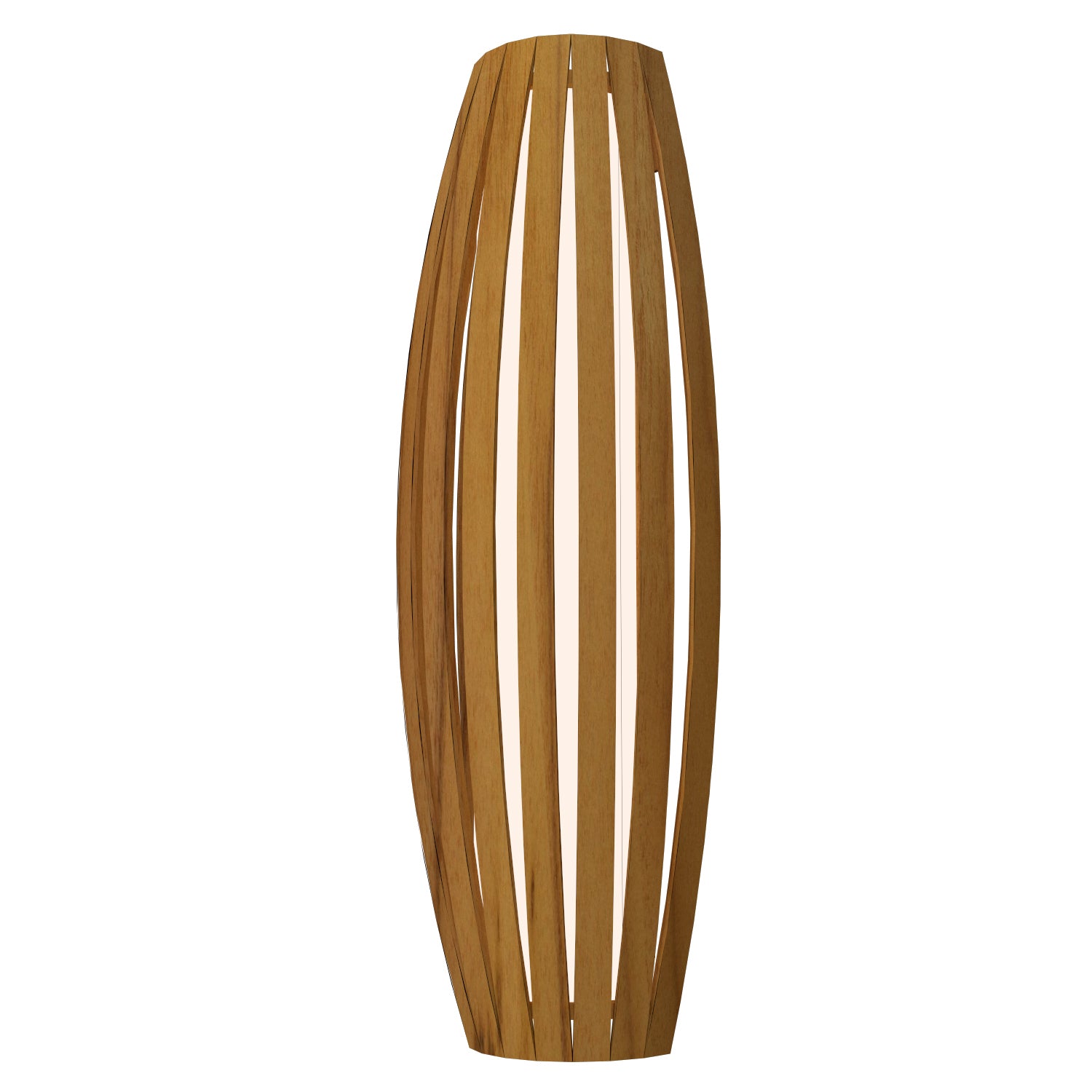 Accord Lighting - 4040.12 - Three Light Wall Lamp - Barrel - Teak