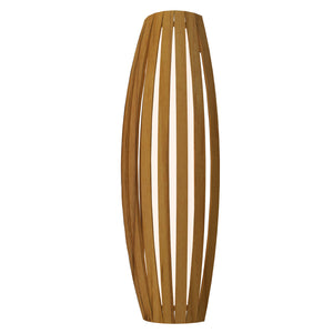 Accord Lighting - 4040.12 - Three Light Wall Lamp - Barrel - Teak