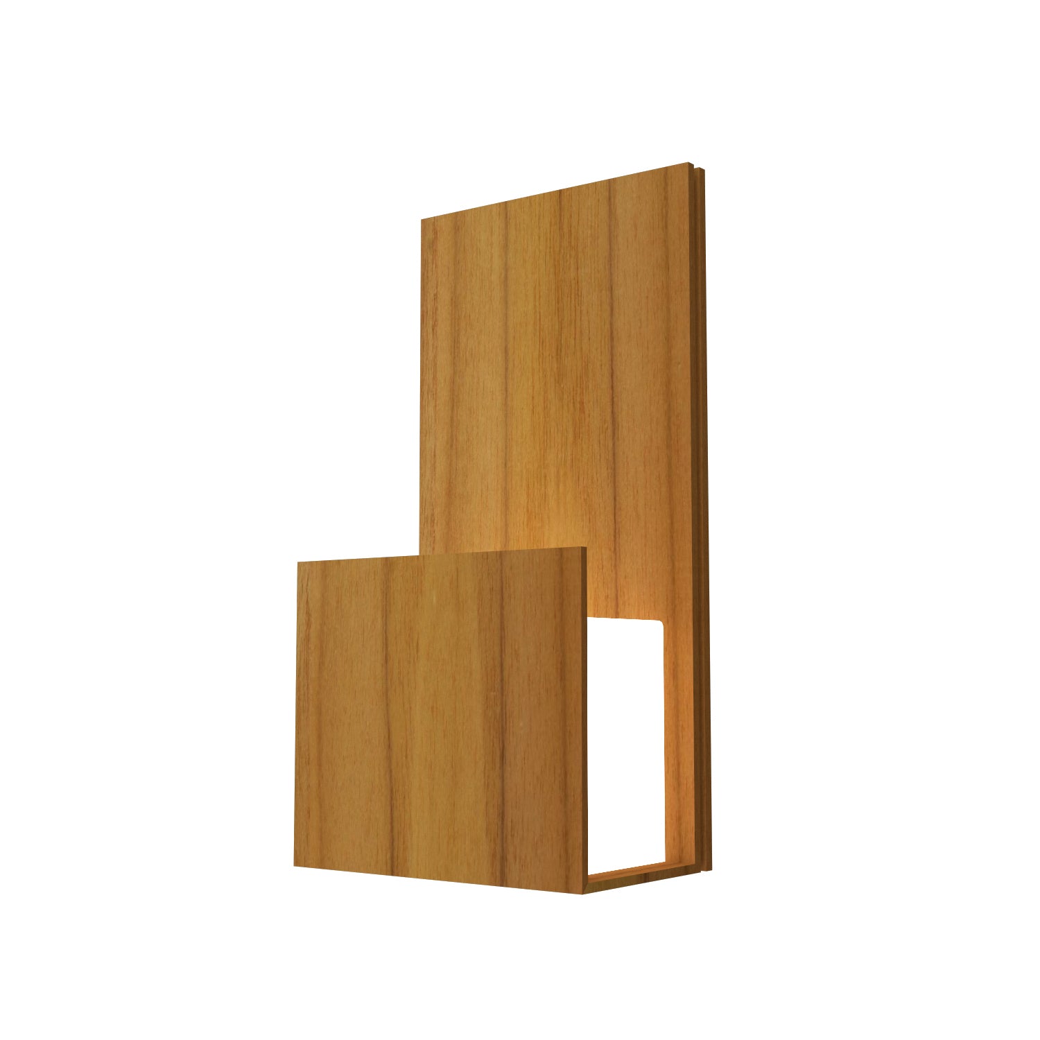 Accord Lighting - 4068.12 - One Light Wall Lamp - Clean - Teak