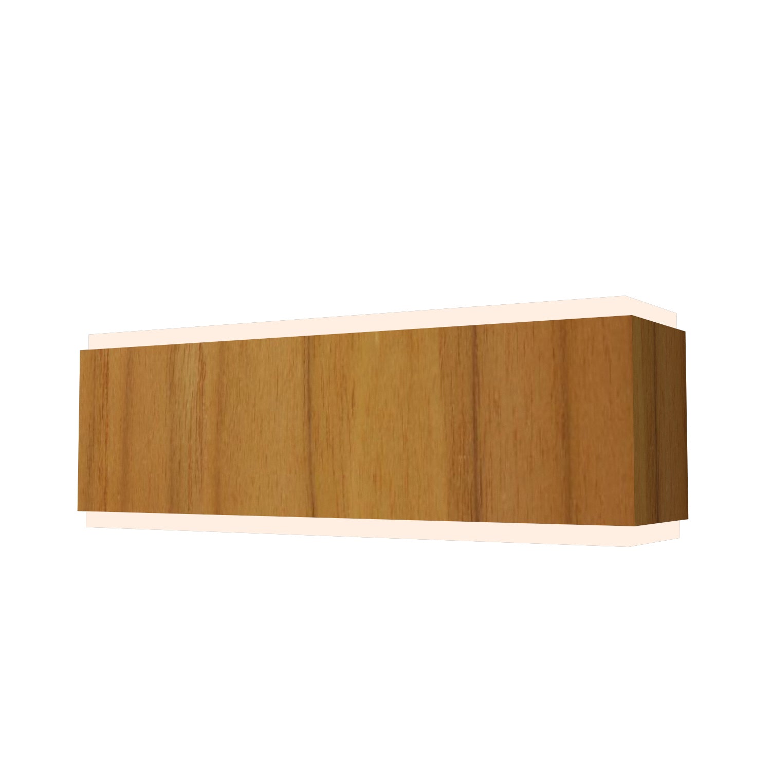 Accord Lighting - 407.12 - Two Light Wall Lamp - Clean - Teak