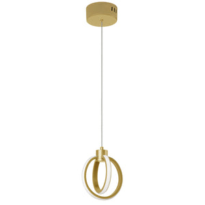 Dainolite Ltd - 9228-614LEDP-AGB - LED Pendant - Parson - Aged Brass