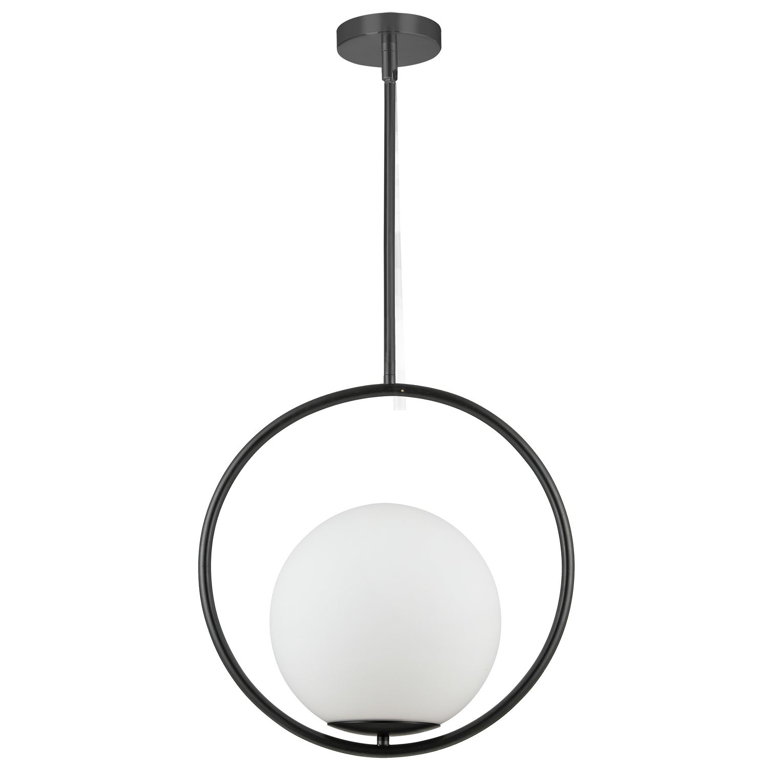 Dainolite Ltd - ADR-161P-MB - One Light Pendant - Adrienna - Black