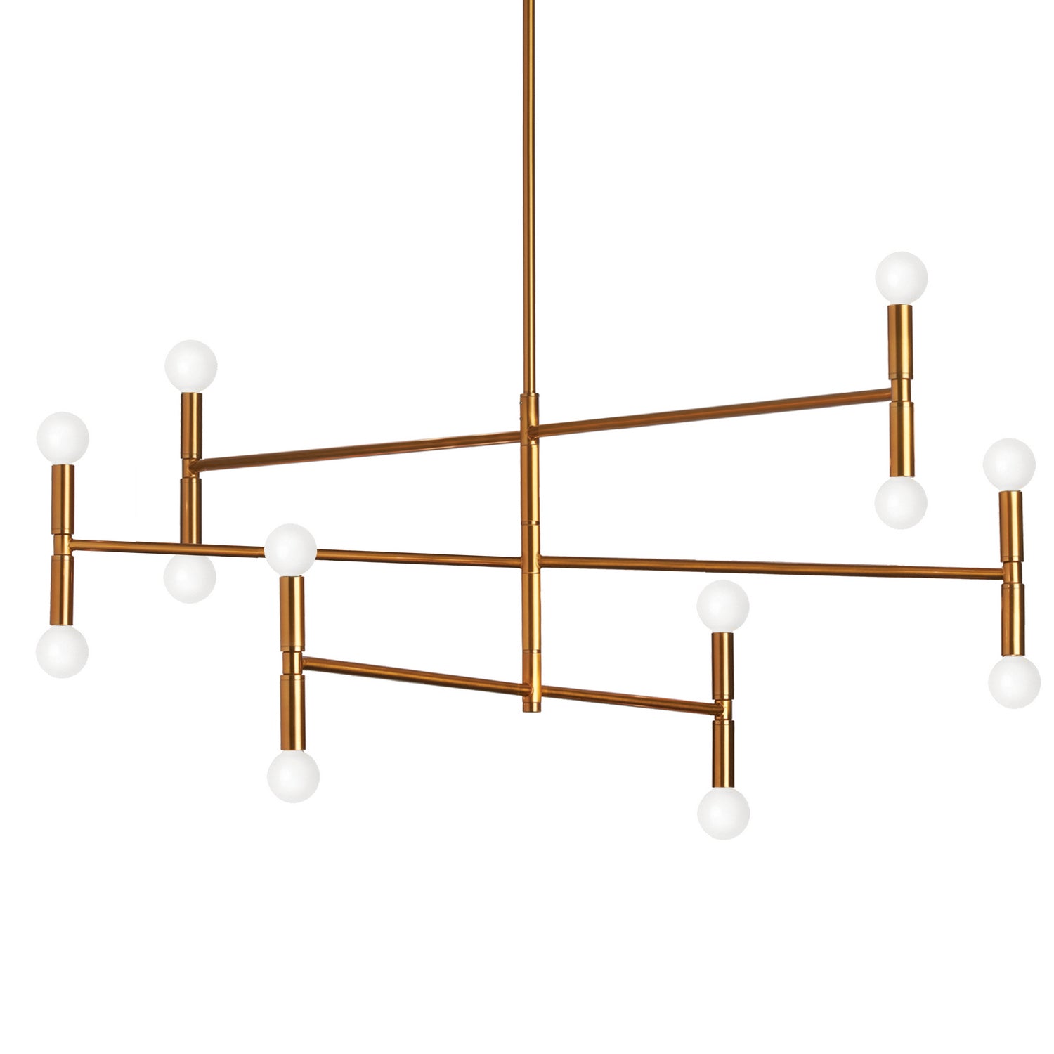 Dainolite Ltd - AVA-4012C-VB - 12 Light Chandelier - Ava - Vintage Bronze