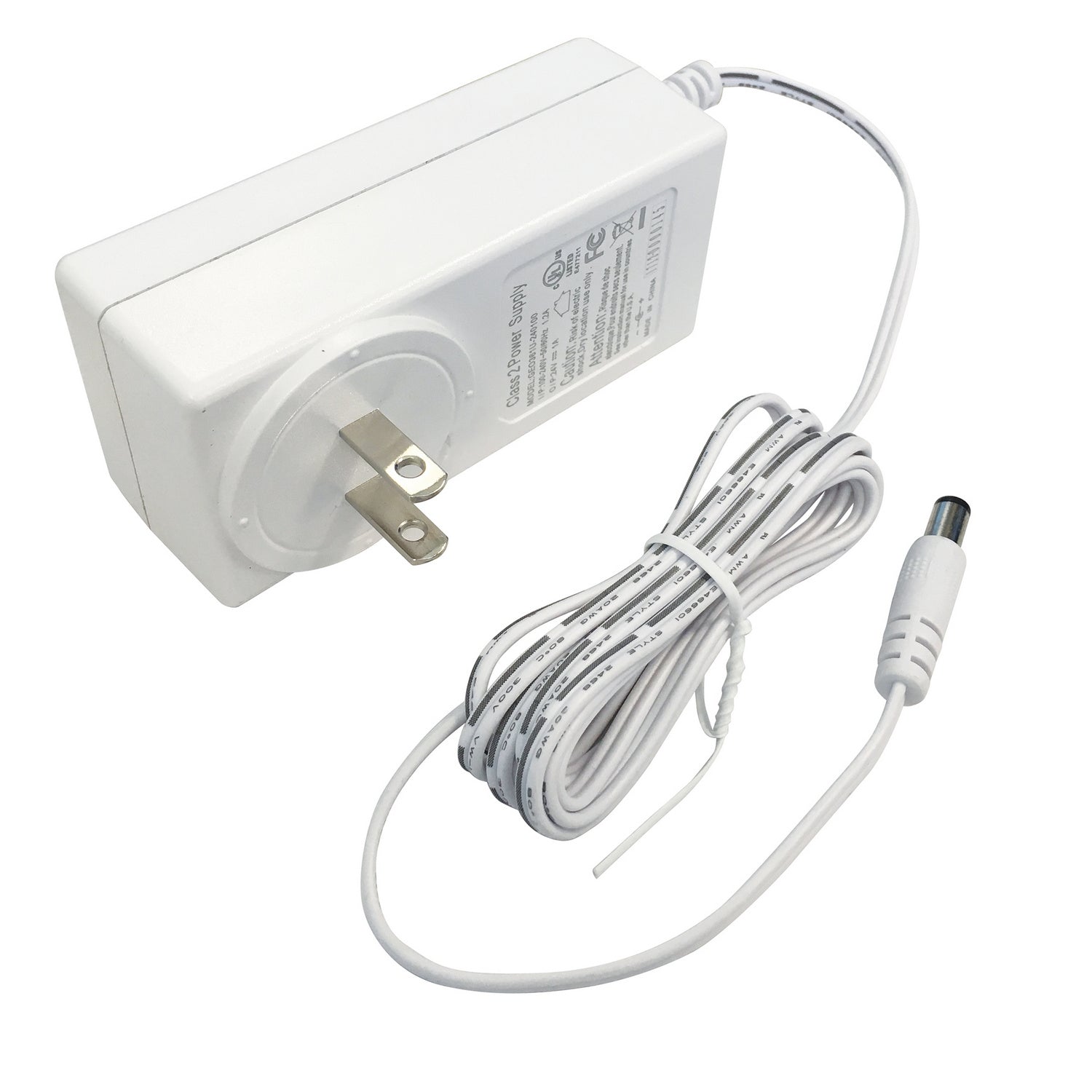 Nora Lighting - NAPK-524W/12 - 12V, 24W, Class 2 Direct Plug-In Driver - Driver - White