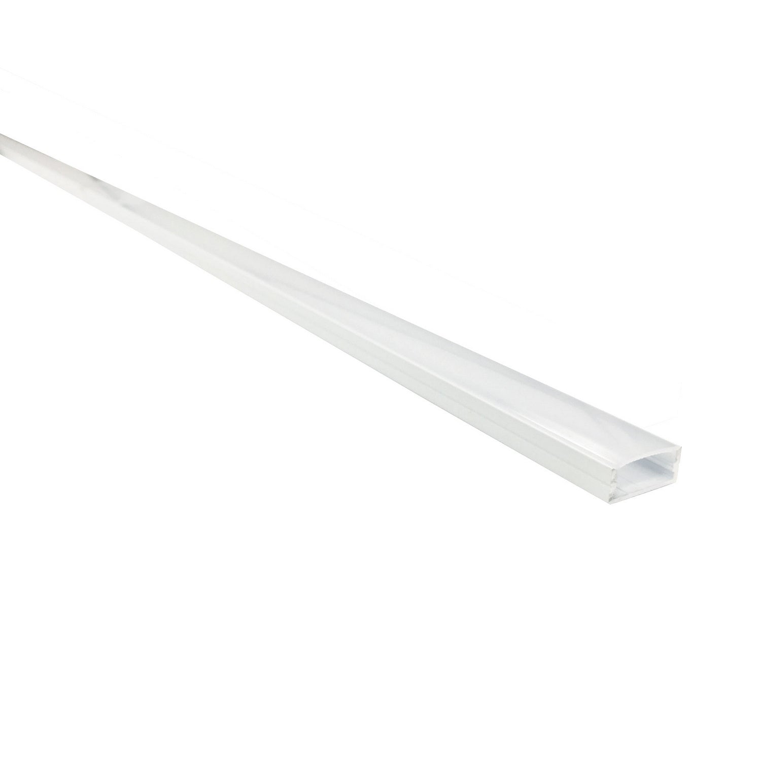 Nora Lighting - NATL-C24W - 4-ft Shallow Channel - Tape Light Channel - White