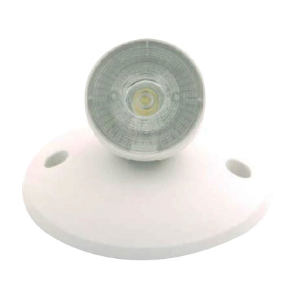 Nora Lighting - NE-861LEDW - Single Head, Wide Lens, 1W LED - Emergency - White