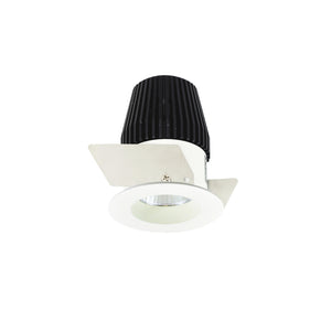 Nora Lighting - NIO-1RNG35XMPW - Non-Adjustable Trim - Rec Iolite - Matte Powder White Reflector / Matte Powder White Flange