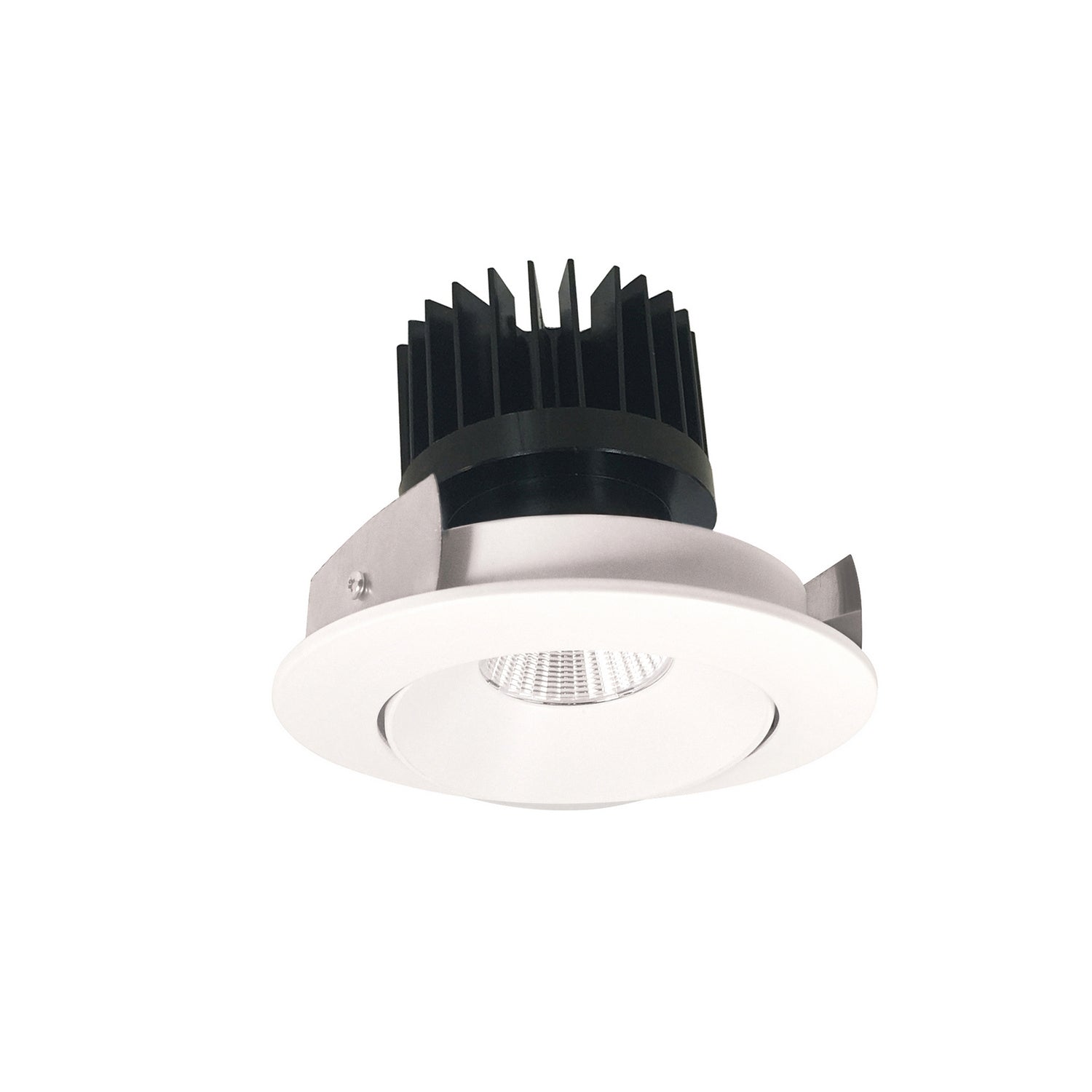 Nora Lighting - NIO-4RC27XMPW/HL - Adjustable Trim - Rec Iolite - Matte Powder White Reflector / Matte Powder White Flange