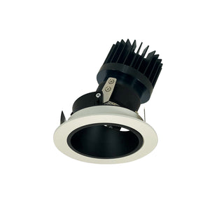 Nora Lighting - NIO-4RD27XBW/HL - Reflector Adjustable Trim - Rec Iolite - Black Reflector / White Flange