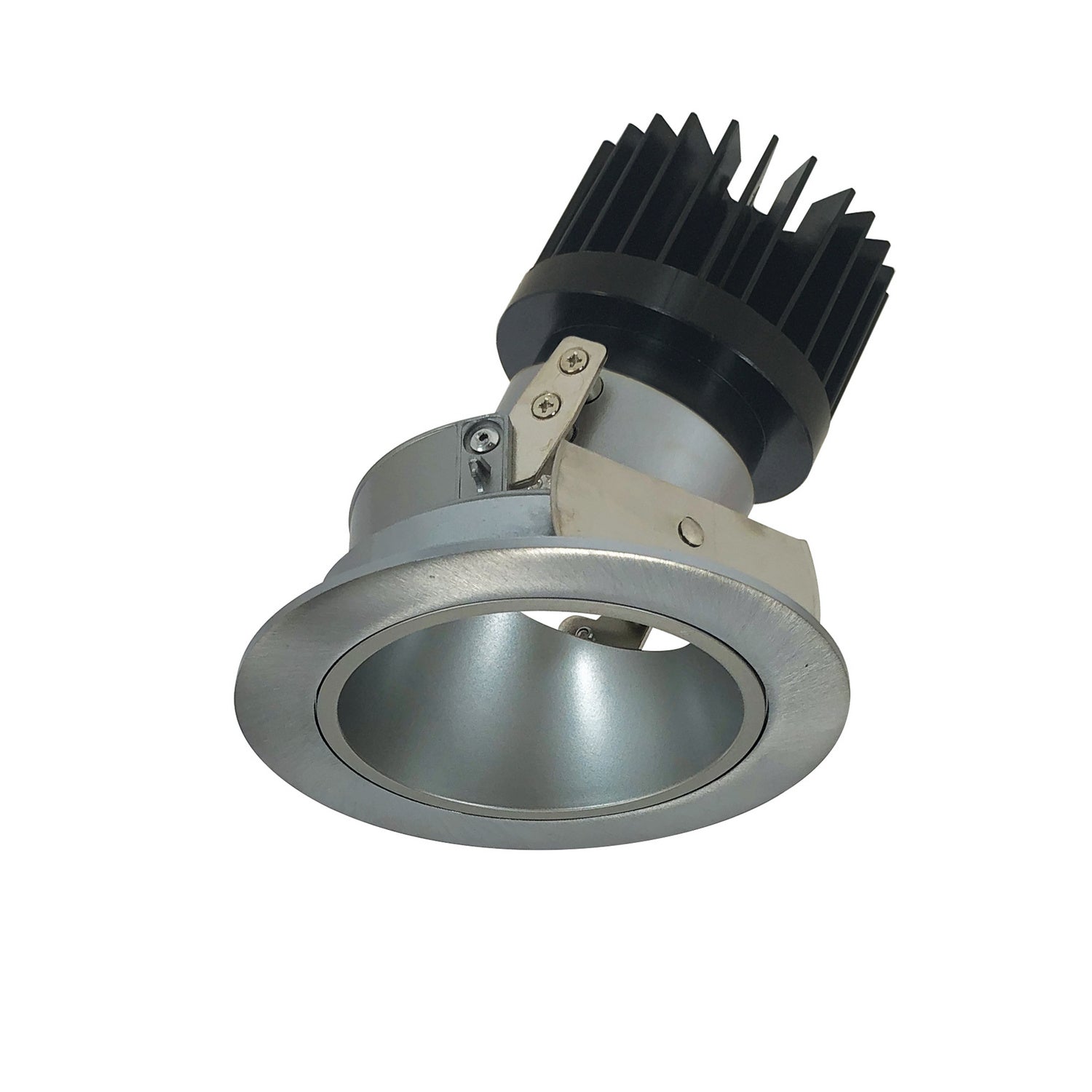 Nora Lighting - NIO-4RD27XNN/HL - Reflector Adjustable Trim - Rec Iolite - Natural Metal Reflector / Natural Metal Flange