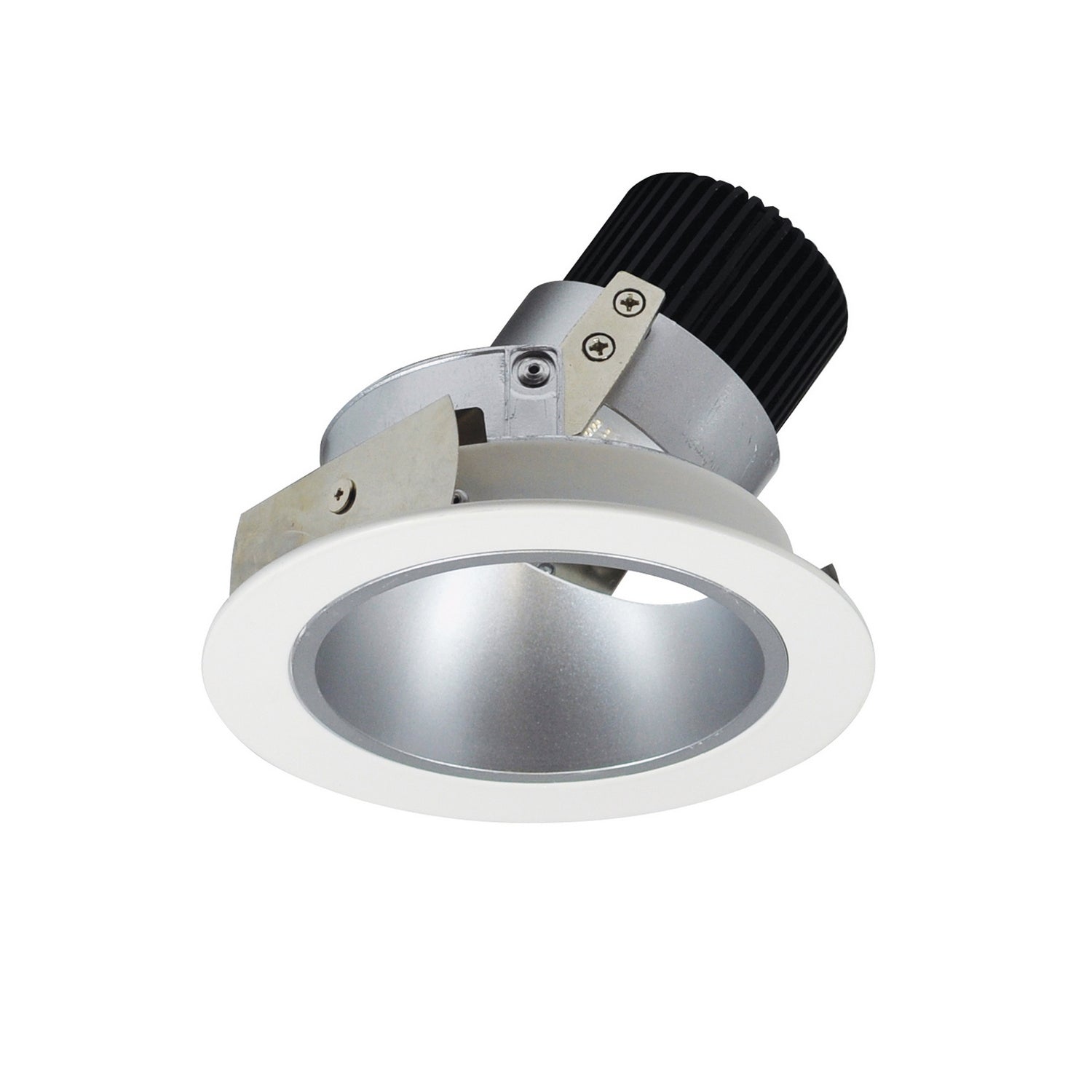 Nora Lighting - NIO-4RD30XHZMPW/10 - Reflector Adjustable Trim - Rec Iolite - Haze Reflector / Matte Powder White Flange