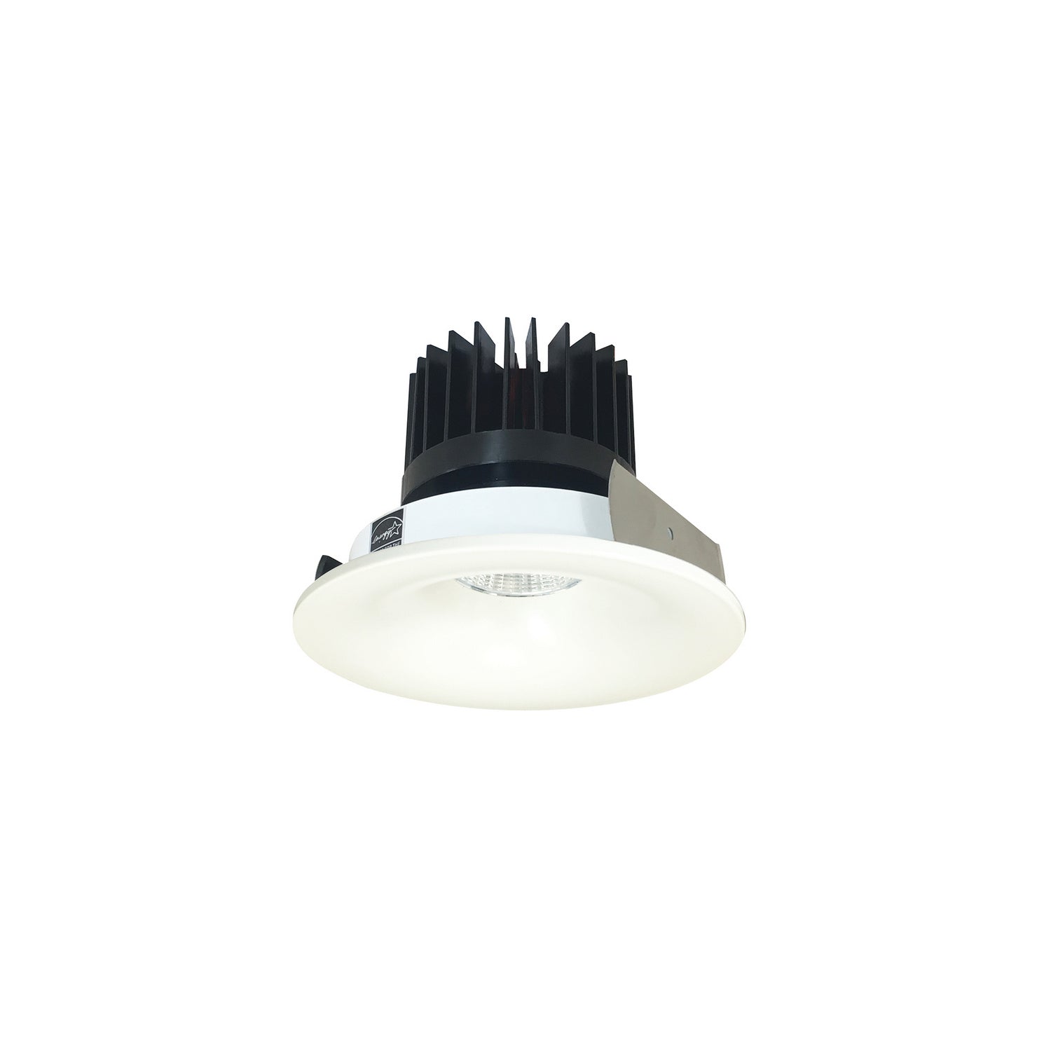 Nora Lighting - NIO-4RNB27XWW/HL - Bullnose Non-Adjustable Trim - Rec Iolite - White