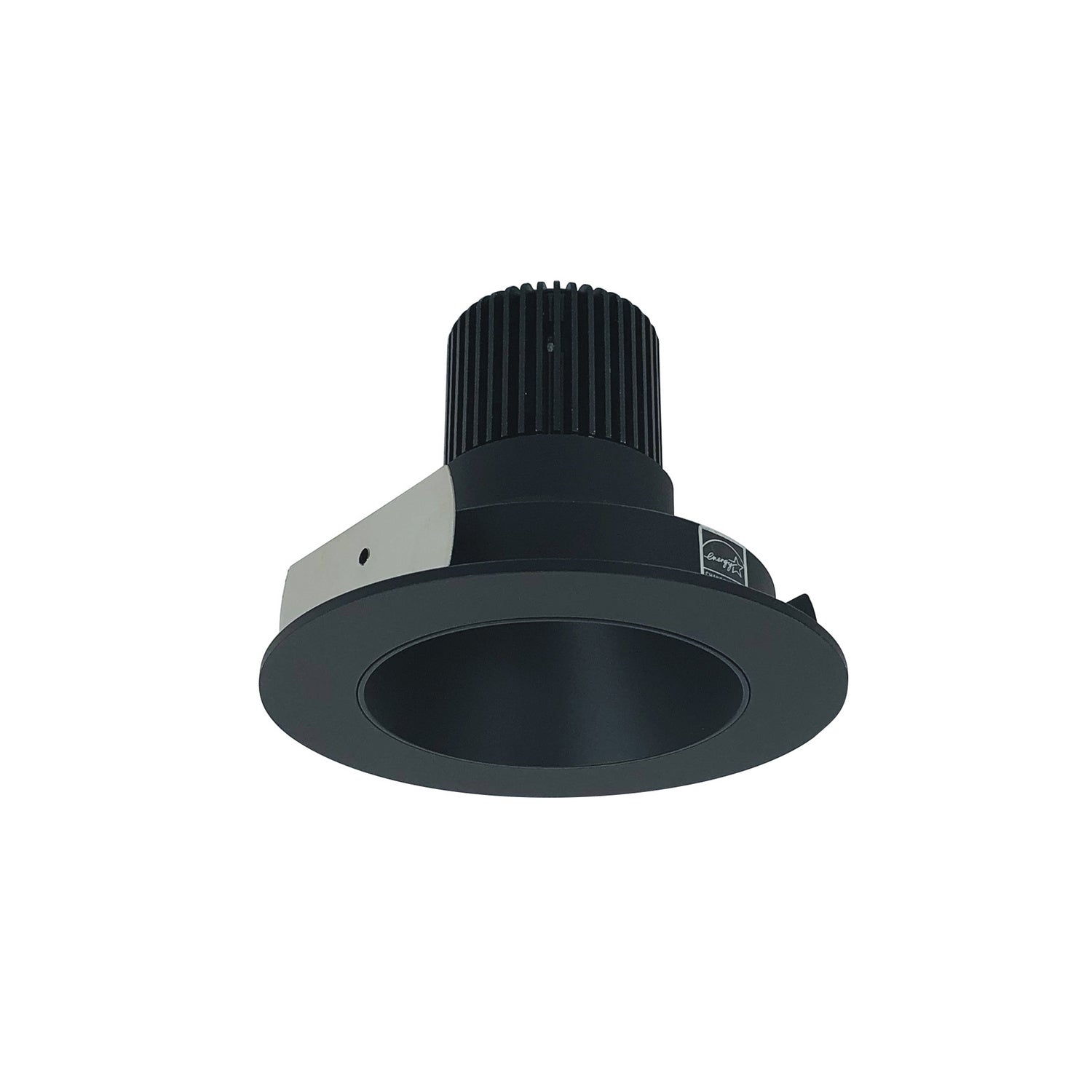 Nora Lighting - NIO-4RNDC27XBB/10 - 4" Rnd Deep Cone Regressed - Rec Iolite - Black Reflector / Black Flange