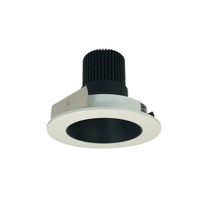 Nora Lighting - NIO-4RNDC27XBW/10 - 4" Rnd Deep Cone Regressed - Rec Iolite - Black Reflector / White Flange