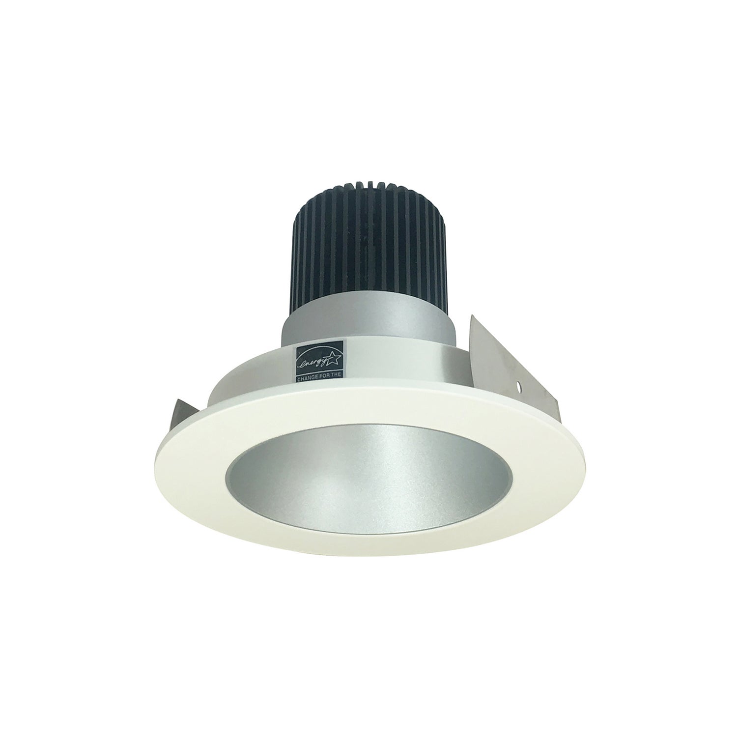 Nora Lighting - NIO-4RNDC27XHW/10 - 4" Rnd Deep Cone Regressed - Rec Iolite - Haze Reflector / White Flange