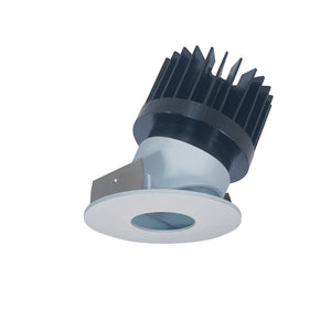 Nora Lighting - NIO-4RPHA30XWW/HL - Pinhole Adjustable Trim - Rec Iolite - White Pinhole / White Flange