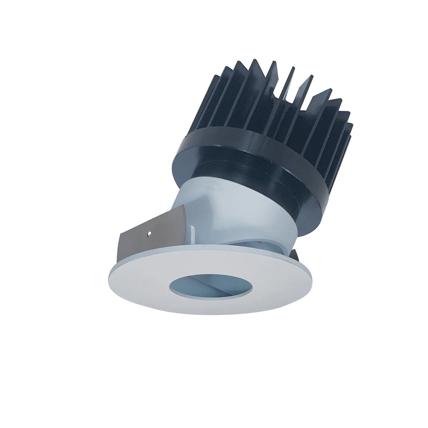 Nora Lighting - NIO-4RPHA35XWW/HL - Pinhole Adjustable Trim - Rec Iolite - White Pinhole / White Flange