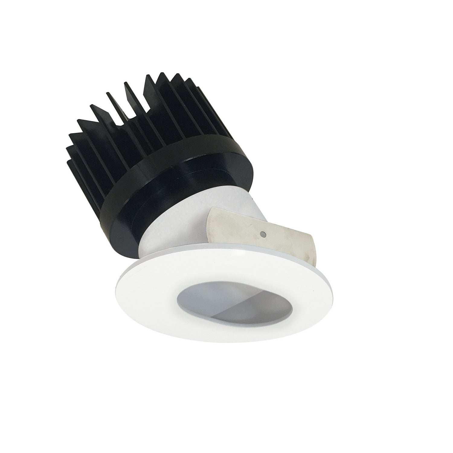 Nora Lighting - NIO-4RSL27XMPW/HL - Adjustable Trim - Rec Iolite - Matte Powder White Slot Aperture / Matte Powder White Flange