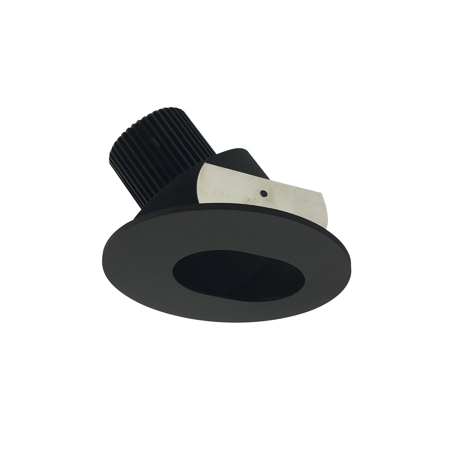 Nora Lighting - NIO-4RSL50XBB/10 - 4" Round Slot, - Rec Iolite - Black Slot Aperture / Black Flange