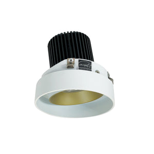 Nora Lighting - NIO-4RTLA27XCHMPW/10 - Adjustable Trim - Rec Iolite - Champagne Haze Adjustable / Matte Powder White Reflector