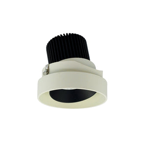 Nora Lighting - NIO-4RTLA40XBW/10 - 4" Round Trimless Adj, - Rec Iolite - Black Adjustable / White Reflector