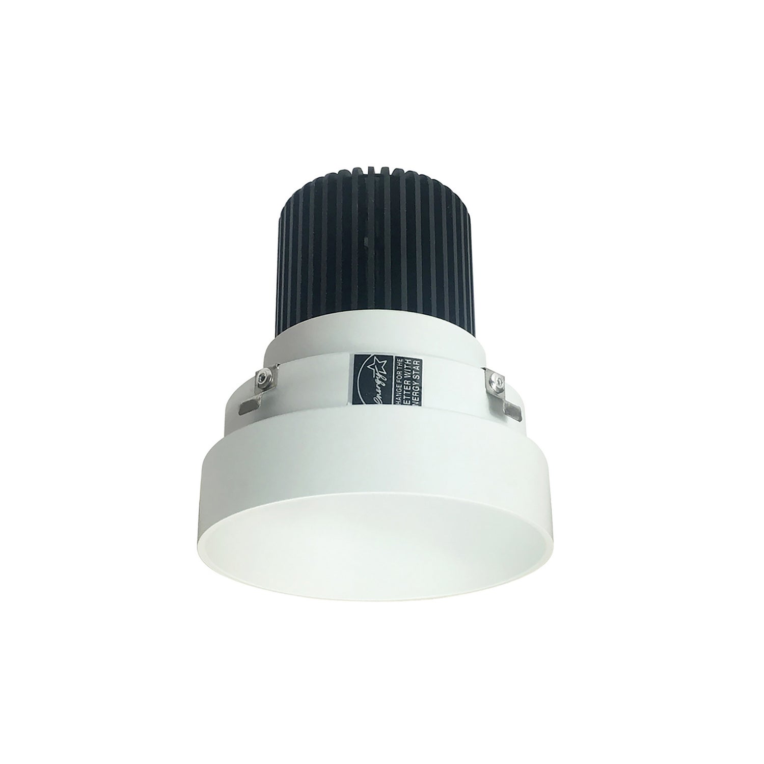 Nora Lighting - NIO-4RTLNDC27XMPW/10 - 4" Round Trimless Non-Adj, - Rec Iolite - Matte Powder White