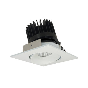 Nora Lighting - NIO-4SC27XMPW/HL - Adjustable Trim - Rec Iolite - Matte Powder White Reflector / Matte Powder White Flange