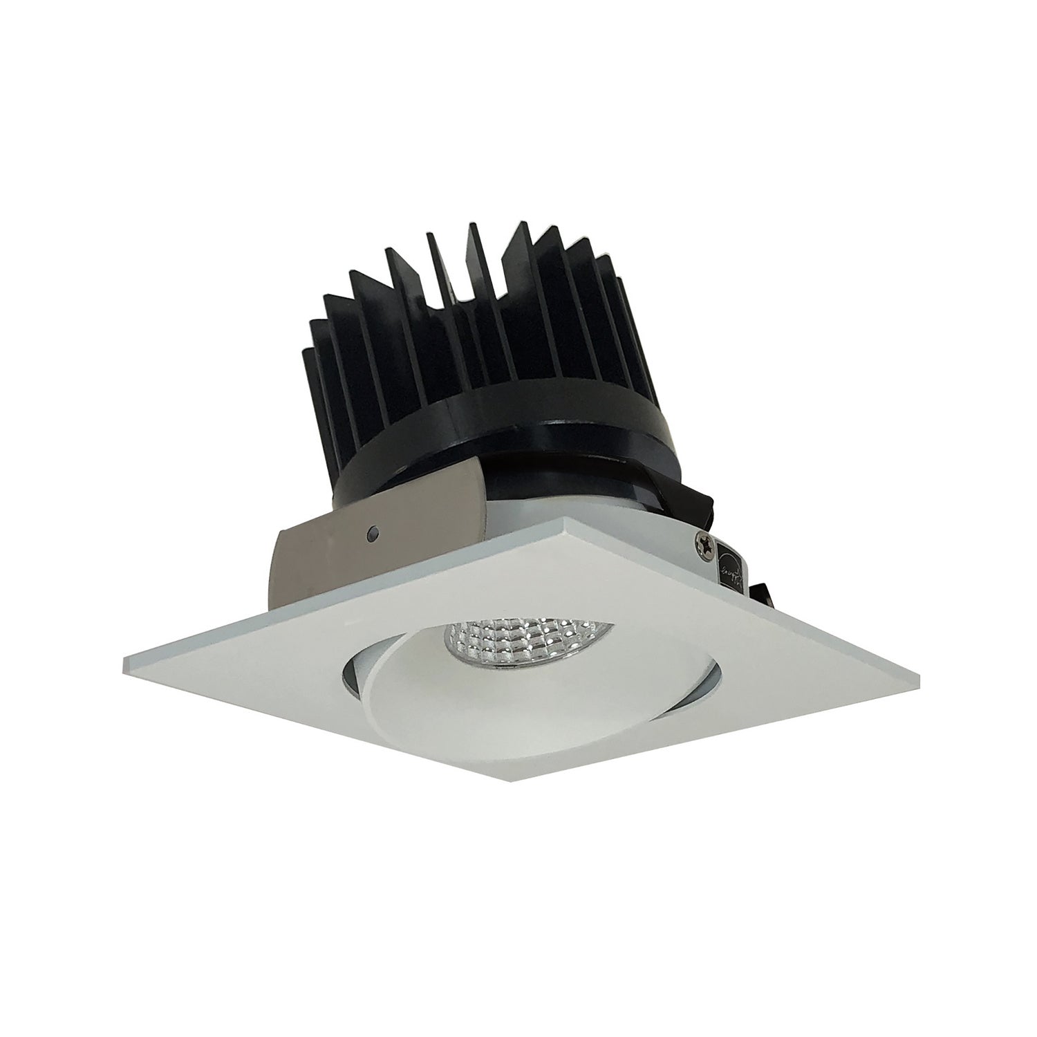 Nora Lighting - NIO-4SC40XWW/HL - Adjustable Trim - Rec Iolite - White Reflector / White Flange