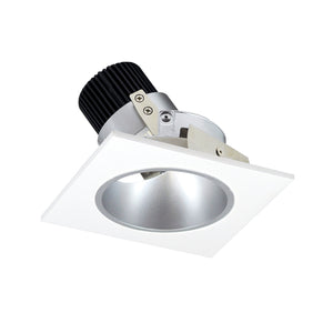 Nora Lighting - NIO-4SD27XHZMPW/10 - Adjustable Trim - Rec Iolite - Haze Reflector / Matte Powder White Flange