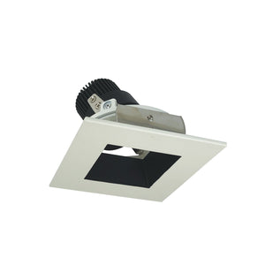 Nora Lighting - NIO-4SDSQ27XBW/10 - Adjustable Trim - Rec Iolite - Black Reflector / White Flange